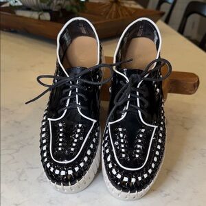 Silent D Fun Black and White Women's Sneakers